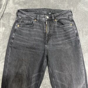 American Eagle Outfitters Women's Charcoal High Rise Jeans